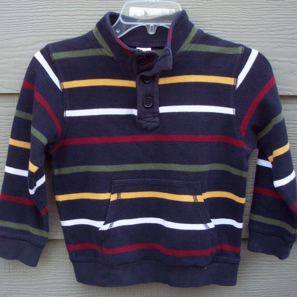 Gymboree Other - Gymboree Boys Polo Button Sweater Sz 6 Barkside Ac